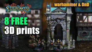 8 free 3D prints for Warhammer & DnD everyone should be printing