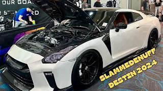 Slammedenuff Destin 2024 (show cars and spectator lot)