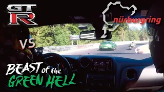 R35 GT-R vs AMG GT R, the beast of the green hell | Nürburgring Nordschleife BTG