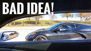 Camaro SS vs C8 Corvette and Audi A7