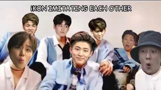 iKON IMITATING EACH OTHER