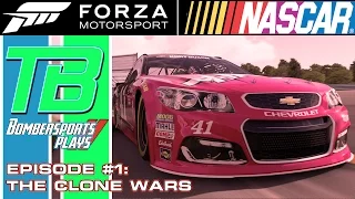 Bombersports Plays Forza 6 NASCAR | Episode #1: THE CLONE WARS [Watkins Glen/Road America]