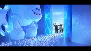 Frozen Fever | Olaf lleva a los nevaditos al castillo de hielo de Elsa | Disney Junior España