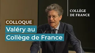 Valéry au Collège de France (11) - William Marx (2022-2023)