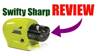 Swifty sharp blade sharpener review, as seen on tv sharpener review, completely random review