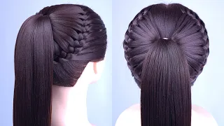 10 Ponytail Hairstyle For Long Hair | Trendy Hairstyle For Teenagers | Easy And Unique Hairstyle P1