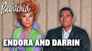 Endora Actually Being Nice To Darrin | Compilation I Bewitched