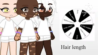 Create a couple with a spinning wheel/ gacha life trend/ pt 2