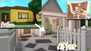 Renovating the bloxburg starter house | Welcome to Bloxburg