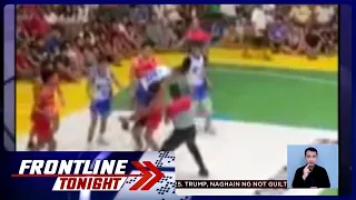 Basketbolista, sinuntok at binalibag ng nakapikunang player sa court | Frontline Tonight