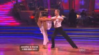 Jennifer Grey and Derek Hough Dancing with the stars WK 8 Rumba