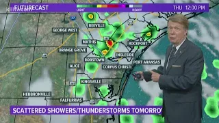 Scattered Showers/Thunderstorms Thursday