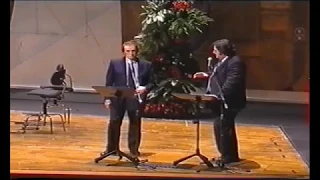 Franco Corelli alla Serata di gala in suo onore Una Rosa per Genova 2002