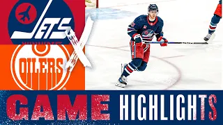 Winnipeg Jets vs. Edmonton Oilers - Game Highlights