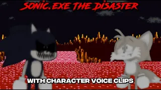 Sonic exe The Disaster I With Character Voices I Roblox