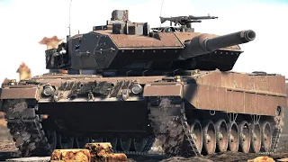 Leopard 2A5 German Main Battle Tank Gameplay || War Thunder