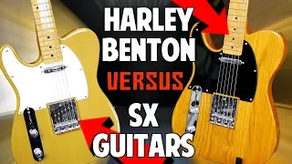 Harley Benton TE-52 Telecaster vs SX VTG Series Telecaster (The Battle!)