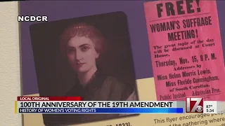 History of women's voting rights on 100th anniversary of 19th Amendment