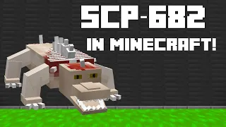 SCP-682 in Minecraft! [SCP Containment Breach]