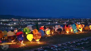 2018 Balloon Fiesta Glow