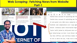 🔍 How to Scrape News Headlines from Any Website with Python ? How to fetch data from website?