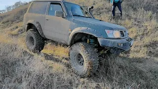 Nissan Patrol Gr y61 Off Road straching and hill climbing