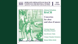 Oboe Concerto in D Minor, BWV 1059: II. Adagio (Alessandro Marcello)