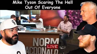 Mike Tyson Scaring the Hell out of Everyone REACTION!! | OFFICE BLOKES REACT!!