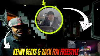 KENNY BEATS & ZACK FOX FREESTYLE | The Cave: Episode 5 - Producer Reaction