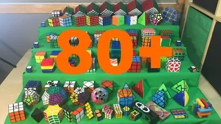 [NEW] Rubik's Cube Collection 2016 | 80+ Cubes