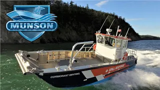 Munson Boats- 38' Catamaran Landing Craft For The Western Canada Marine Spill Response Corporation