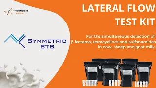 Symmetric BTS | Rapid Test for the detection of β-lactams, tetracyclines and sulfonamides in milk.