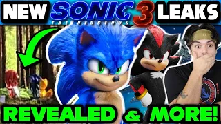 New Sonic Movie 3 Set Photos Officially LEAKED! - First Look Revealed