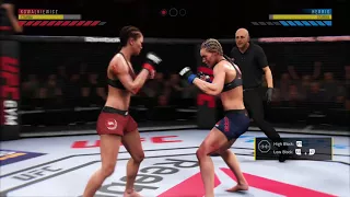 UFC 3 Knockout Mode Women's Fight