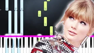 Taylor Swift - Daylight (Piano Tutorial) By MUSICHELP