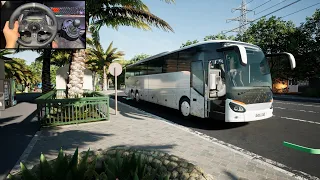 Realistic Bus Driving - Tourist Bus Simulator || Logitech G920 Gameplay