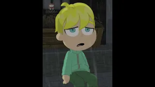 Linda tristeza butters(fã animação) #southpark #animação #shorts