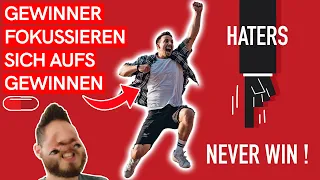 Verlierer fokussieren sich auf Gewinner und GEWINNER AUFS GEWINNEN! 🥇