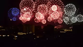 Baku Formula1 Closing Ceremony - Fireworks