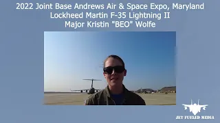 Interview with Kristen "Beo" Wolfe - F-35 Demo Team