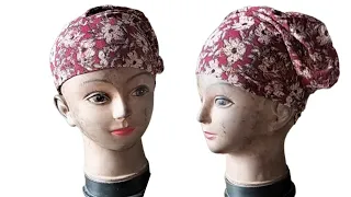 Easy Steps on How to Make a Turban in 5 Minutes, Sell it and earn Money easily | Sewing Tips