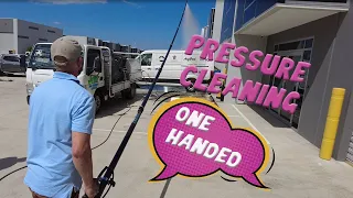 Telescopic Pressure Cleaning Poles | How to Use | Pressure Washing How To Cleaning at Heights