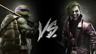 Injustice 2 - Donatello Vs. Joker (VERY HARD)