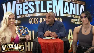 WWE WrestleMania 39: Charlotte Flair & Rhea Ripley sit down with Daniel Cormier