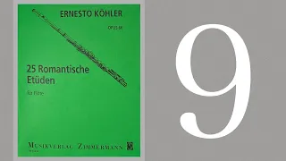 Kohler / 25 Romantic etudes No.9 ~Octaves~