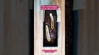 Schoko-Bananenbrot #shorts #shortvideo #backen #bananenbrot