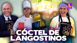 El Gran Chef Famosos PROGRAMA 8 de julio | Plato uno: cóctel de langostinos| LATINA EN VIVO