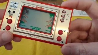 Nintendo Game & Watch. 1981. (MC-25). Disney Mickey Mouse. Unboxing.