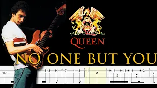 Queen - No One But You (Bass Line + Tabs + Notation) By John Deacon