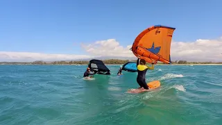 Epic wing grom session at Kanaha Beach